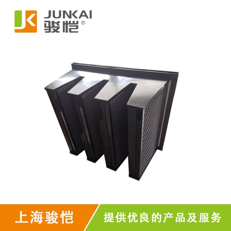 V型大風(fēng)量活性炭過濾器